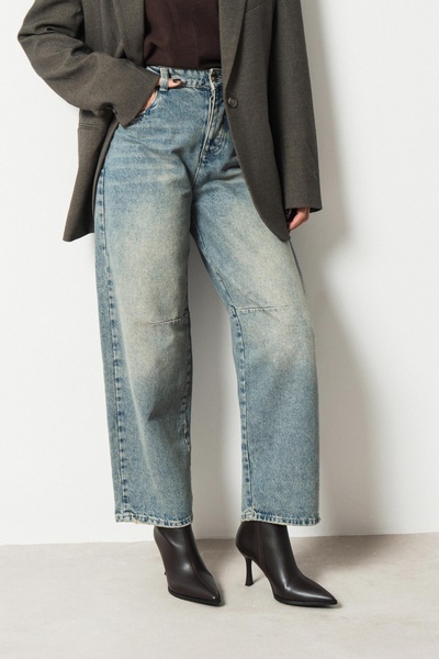 NİŞANTAŞI SHOES Marma Kahvet Matte Zipper Detail Pointed Toe Women's Heeled Boots