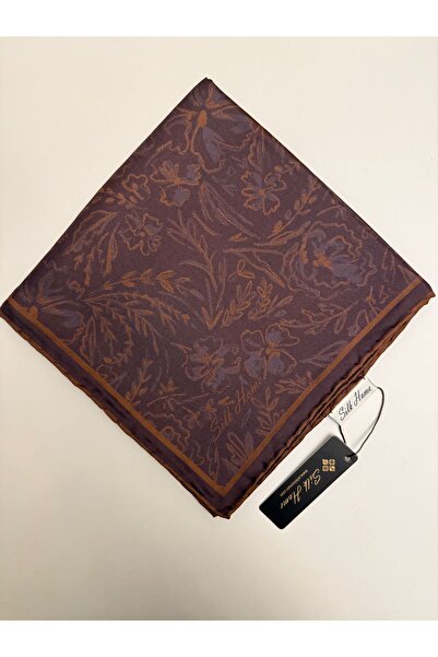 Silk Home Turquoise Pattern Twill Silk Scarf