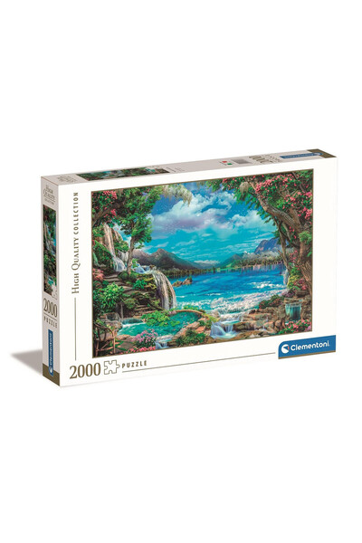 Cities Cities Puzzle Paradise on Earth with 2000 pieces Clementoni