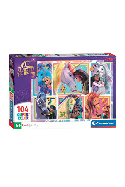 Unicorn Academy Unikornis Akadémia Friendship Puzzle Clementoni de 104 piese