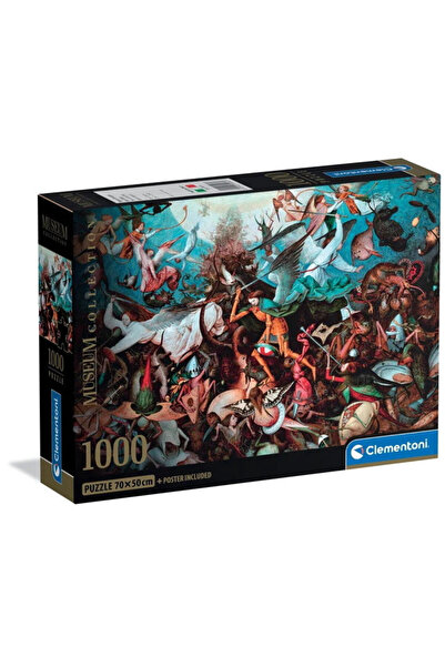 ART ă Bruegel Căderea îngerilor rebeli puzzle Compact de 1000 de piese Clemen...