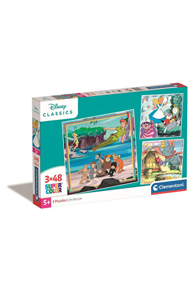 Classic Disney Puzzle Disney Classics Everlasting 3x48 buc Clementoni