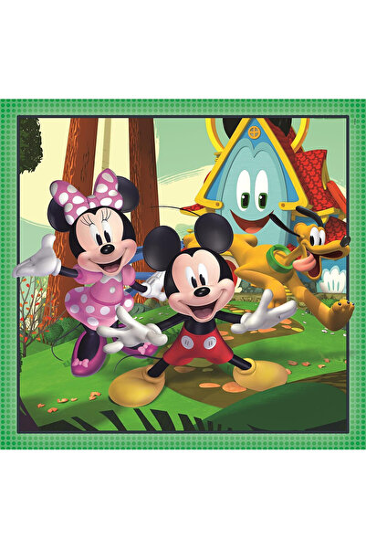 Mickey Mouse Disney Mickey Clubhouse 3x48 buc puzzle Clementoni