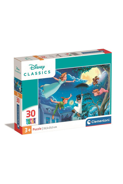 Classic Disney Puzzle Disney Classics Peter Pan, 30 de piese, Clementoni