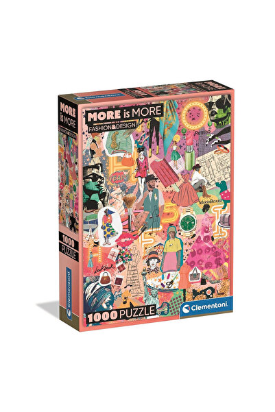 Colorate Colorat Design Puzzle Compact Fashion 1000 buc Clementoni