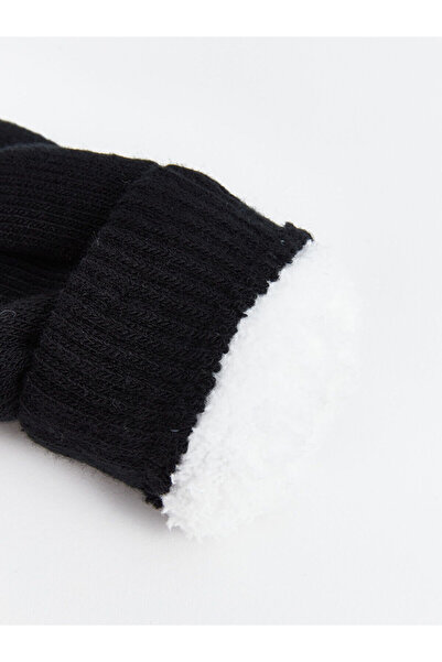 LC Waikiki Line Embroidered Girl's Gloves (W5)