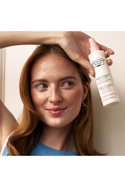 christophe robin رذاذ مكثف فوري مع ماء الورد - 150 مل