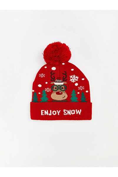 LC Waikiki New Year's Themed Boy's Beret (W5)