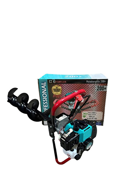broman Motoburghiu foreza pamant gheata 200+ 9.8CP + burghiu 200 mm