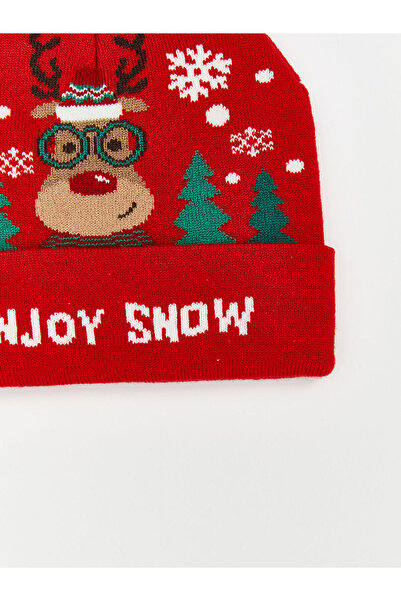 LC Waikiki New Year's Themed Boy's Beret (W5)