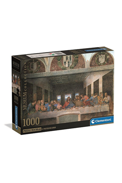 ART Το Μυστικό Δείπνο Παζλ Clementoni Compact 1000 κομμάτια