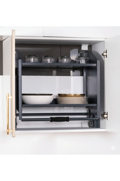 Keskin Metal Tasarım DOLAP İÇİ ASANSÖRLÜ RAF 80 CM