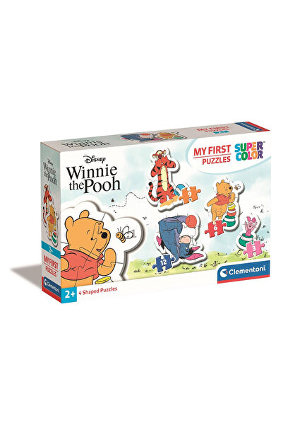 Winnie The Pooh Disney Winnie de Pluș My First puzzle formă bebe Clementoni