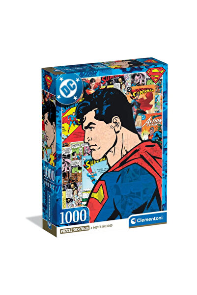 Superman Clementoni 1000 piece Compact Comic Puzzle