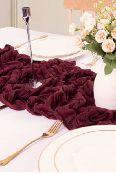 KAMİZ Τραπεζομάντιλο Bohemian Runner Μοντέρνα διακόσμηση σπιτιού Γάμος Αρραβώνας Ειδική ημέρα Σετ τραπεζομάντιλο προίκασης 100% βαμβάκι