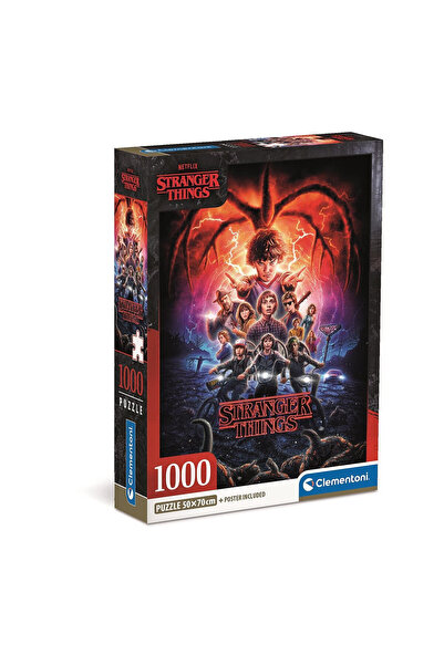 Stranger Things Clementoni Compact Παζλ με 1000 κομμάτια