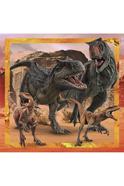 JURASSIC WORLD Allosaurus Puzzle Clementoni de 3x48 piese