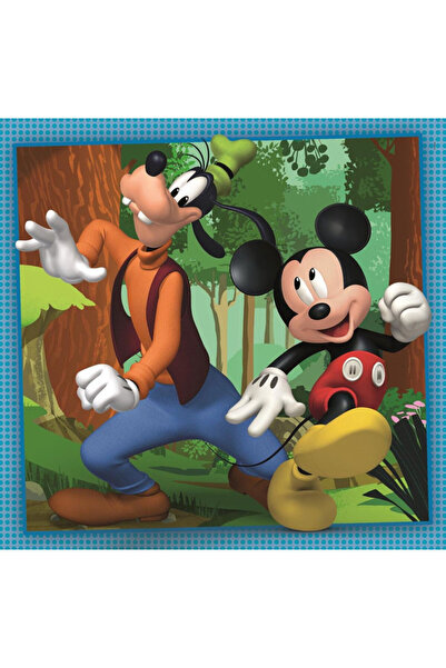Mickey Mouse Disney Mickey Clubhouse 3x48 buc puzzle Clementoni