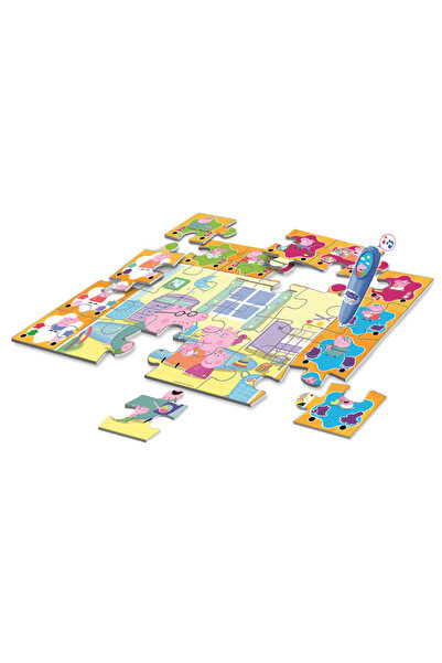 Peppa Pig Peppa Pig Reading interactive puzzle of 24 pieces Clementoni