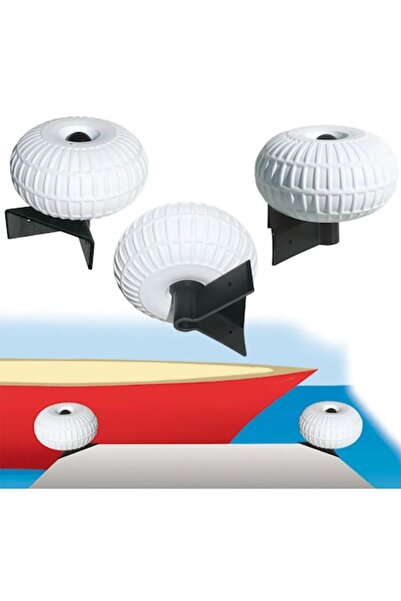 TNG Outdoor Protective dock wheels, White