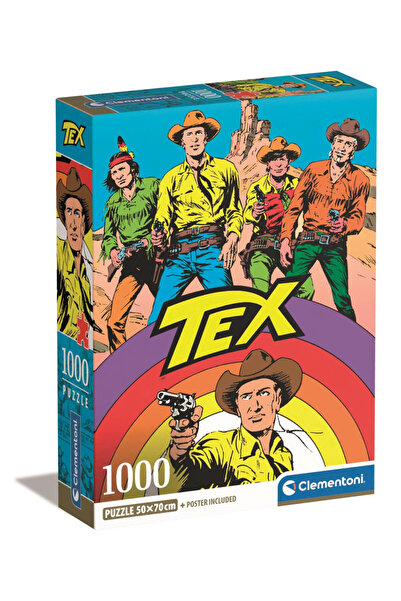 ANIME Rainbow Puzzle Clementoni Tex Willer 1000 de piese Compact