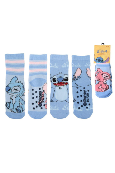 Lilo & Stitch Set 2 perechi sosete groase antiderapante