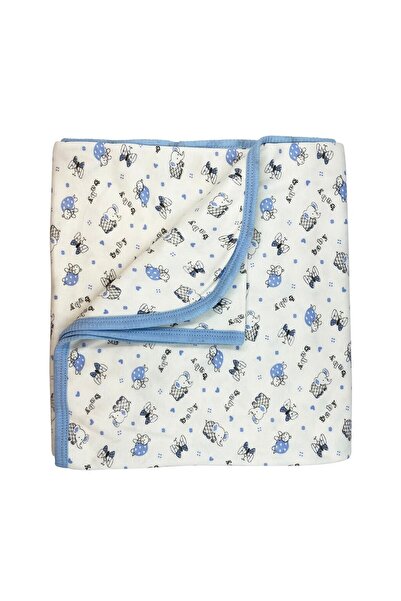 Sema Baby Printed Baby Blanket - Blue