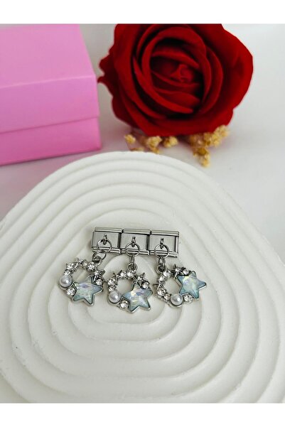 Roya Happiness İTALYAN NOMİ CHARMI BİLEKLİK CHARMI 1 ADET FİYATIDIR SALLANTIL...