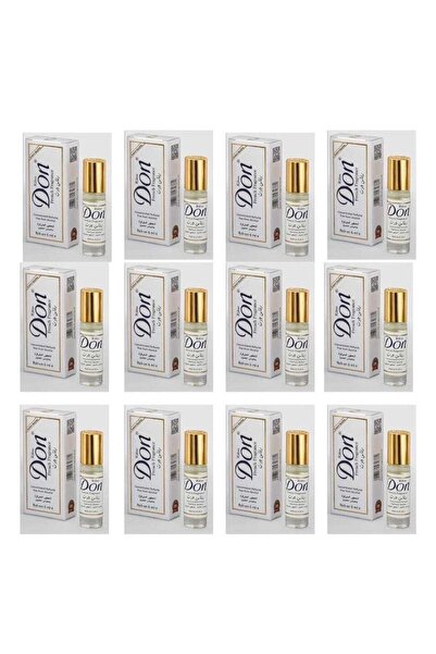 RİVAS Don French Fragrance Oil, 6 ml, Pack of 12, Alcohol-Free