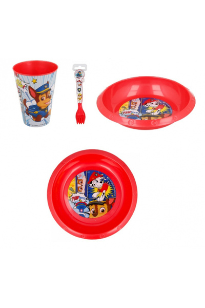 PAW PATROL Comic Breakfast Set 4 pieces