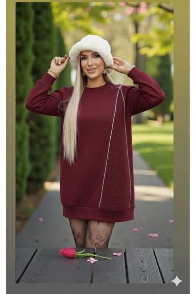 azram Tunic with Zipper and Bag Detail, Suitable for Muslim Women.