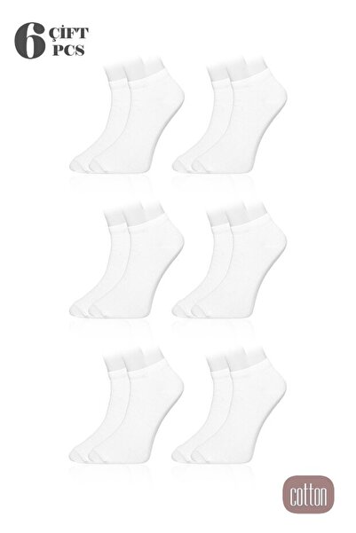 Muti 6-Piece Economical Pack of Cotton Socks - Unisex