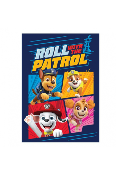 PAW PATROL Let's Roll Polar Blanket, 100 x 140 cm