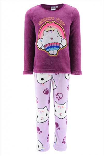 Gabby's Dollhouse Pijama coral flecee cu maneca lunga Gabby's Dollhouse, Cake...