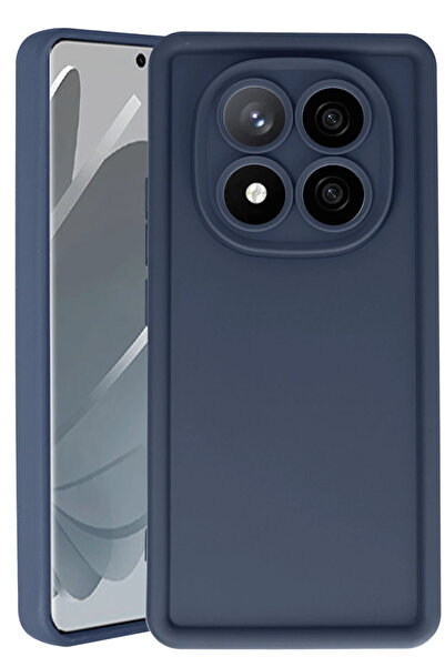 NewFace SPTRNS Xiaomi Redmi Note 14 Pro 4G Case Viera Silicone (215630) - Dark Blue