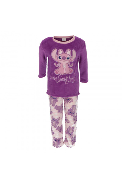 Lilo & Stitch Pijama cocolino cu maneca lunga Angel