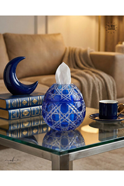 AKDEN STORE Kesme Dekor Cam El İşçiliği Çek Al Peçetelik,Masa Dekorasyon