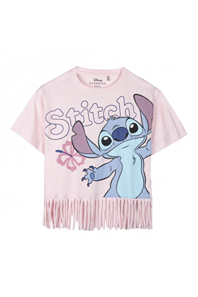 Lilo & Stitch Παιδικό μπλουζάκι Με κρόσσια