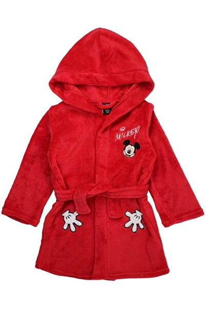 Mickey Mouse Halat baie cu gluga cocolino