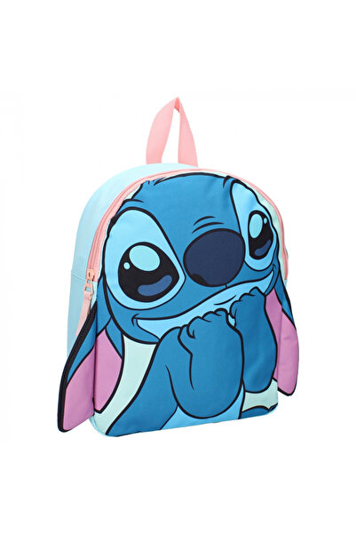 Stitch Kindergarten backpack with ears Fluffy Friends, 32 x 26 x 11 cm