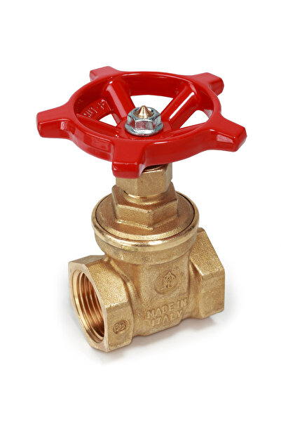 GIACOMINI Vană glisantă R55Y005, alamă, filet interior 1”, 16 bar, 110°C