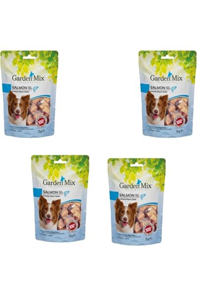 Gardenmix Garden Mix Somonlu Köpek Ödül Maması 75 gr x 4 Adet