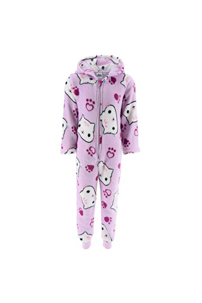 Gabby's Dollhouse Coral fleece pajamas, full zip
