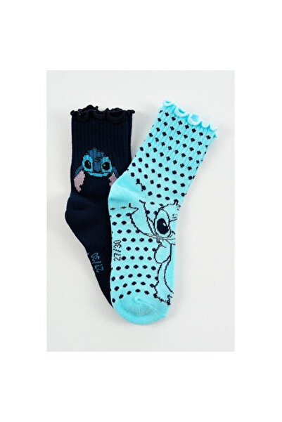 Lilo & Stitch Set 2 perechi sosete din bumbac,