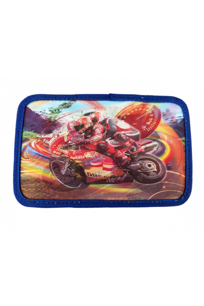 tga Penar echipat Moto Limit, Hologramă 3D, 3 compartimente, 19x12x6 cm, 32 piese