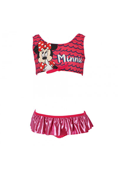 Disney Minnie Mouse 2-piece Bikini Swimsuit, Red