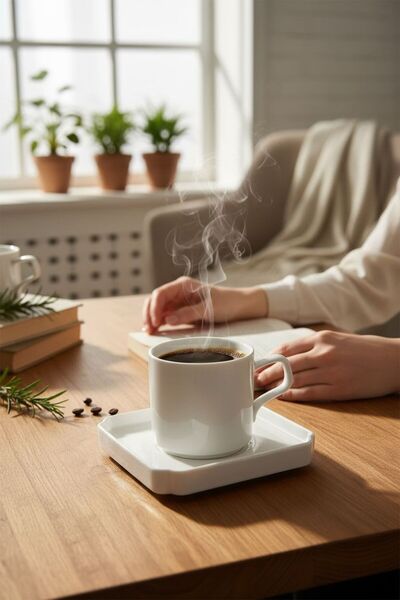 Tekbir 6 LI KARE NESKAFE FİNCAN TAKIMI