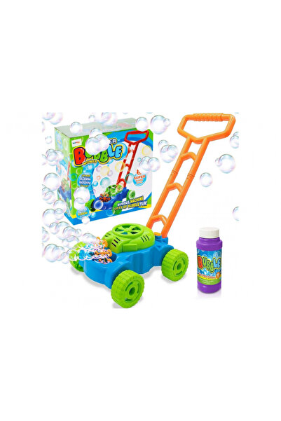 MalPlay Soap bubble lawn mower toy for children -