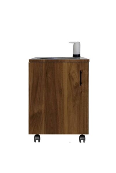 L8YZ Mobil Seyyar Lavabo Ünitesi Fizyoterapist Kreş Yeni Yönetmeliğe Uygun Şarjlı Model