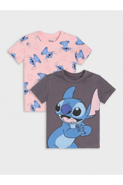 Lilo & Stitch Set de 2 tricouri bumbac, Stitch